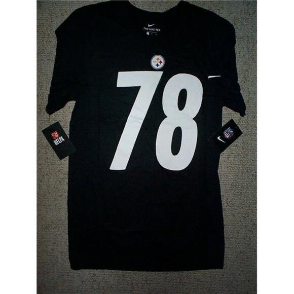 New NIKE Steelers ALEJANDRO VILLANUVA nfl Jersey Shirt Adult MENS/MEN'S - Picture 2 of 2